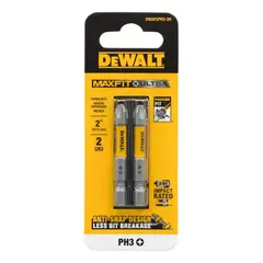 DEWALT - Puntas Maxfit-ultra Ph3-2'' (50.8mm) 2 Pzas -