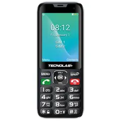 OWN - Telefono Senior Adulto Mayor 4G Negro Doble SIM Card TL487