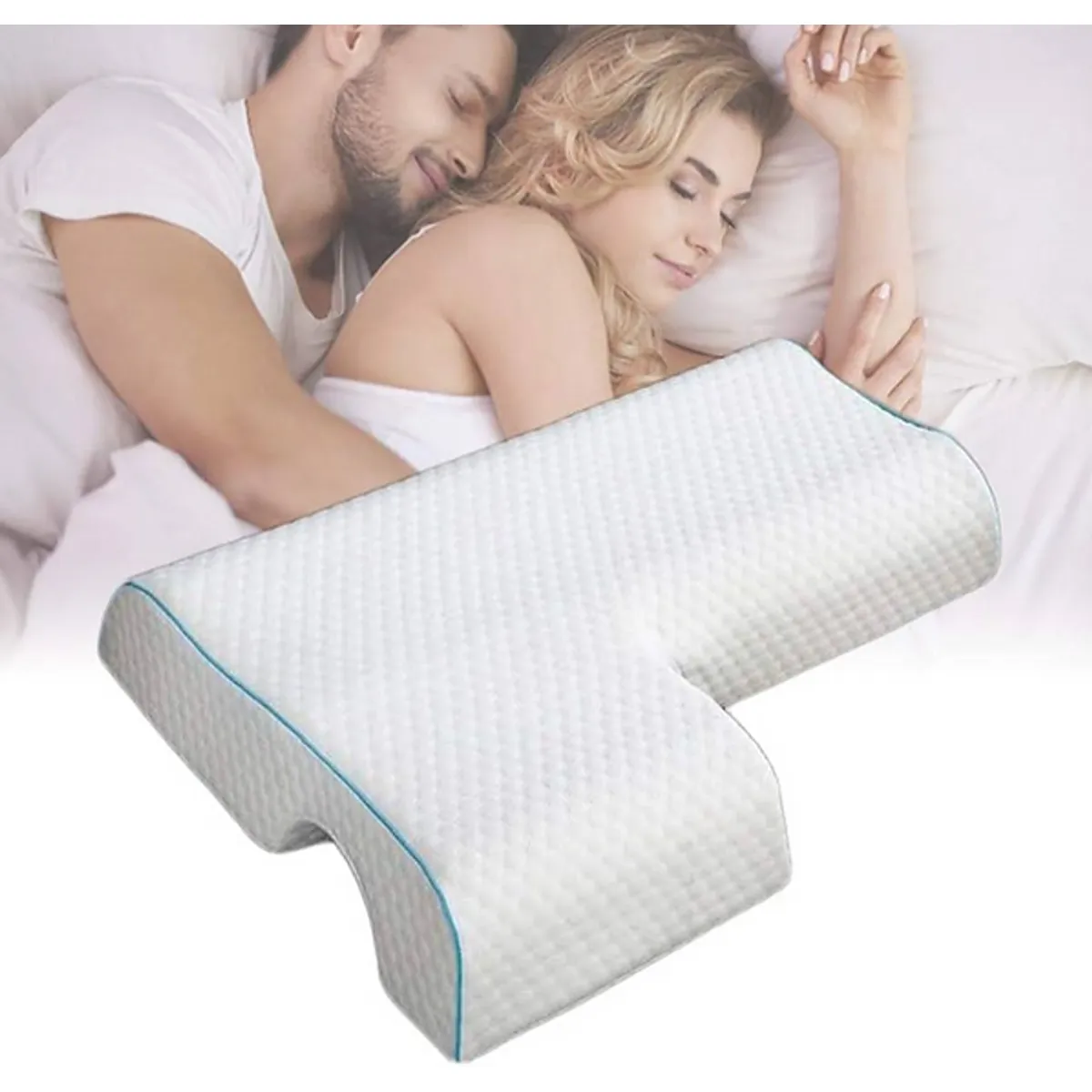 GENERICO - Almohada Transpirable Para Parejas