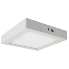 UNILUX - Panel Led Cuadrado Sobrepuesto 12W Luz Blanco Neutro