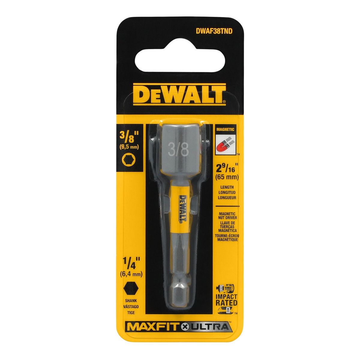 DEWALT - Punta Magnetica 3/8" MaxFit DeWalt DWAF38TND