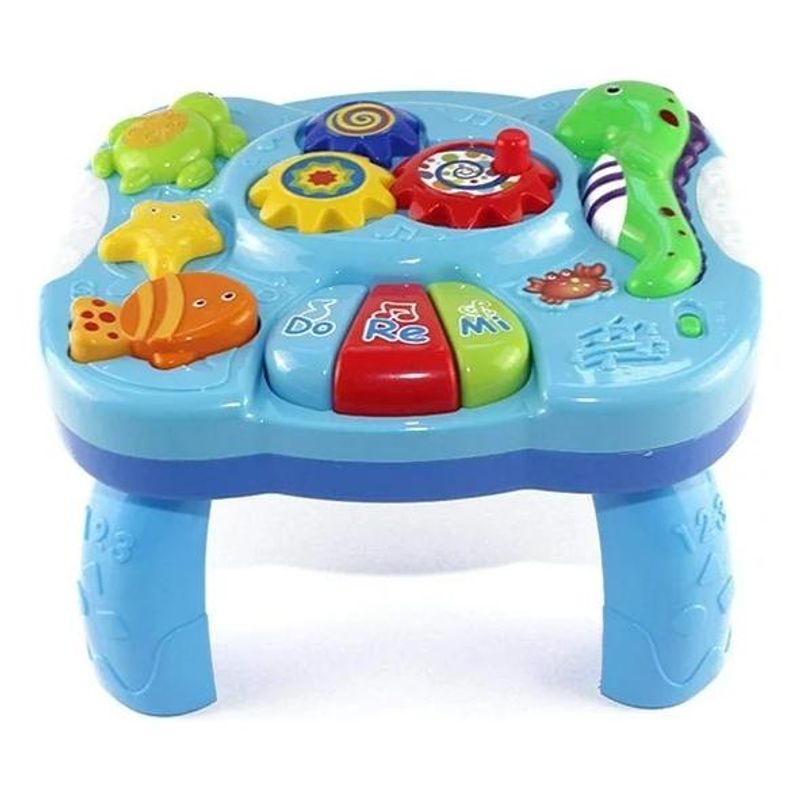 GENERICO - Mesa Musical Interactiva 2 en 1 para Aprendizaje Infantil