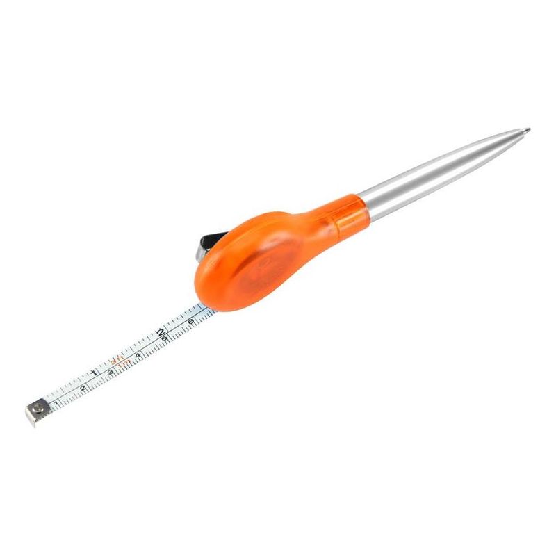 GENERICO - Pack de 12 Lápices de Color con Huincha de Medir 1m