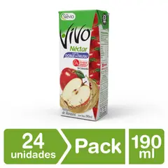 VIVO - Nectar Manzana 190 ml x 24 uni