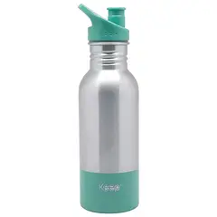 KEEP - Botella Metálica 600 ml Color Verde Agua - SC