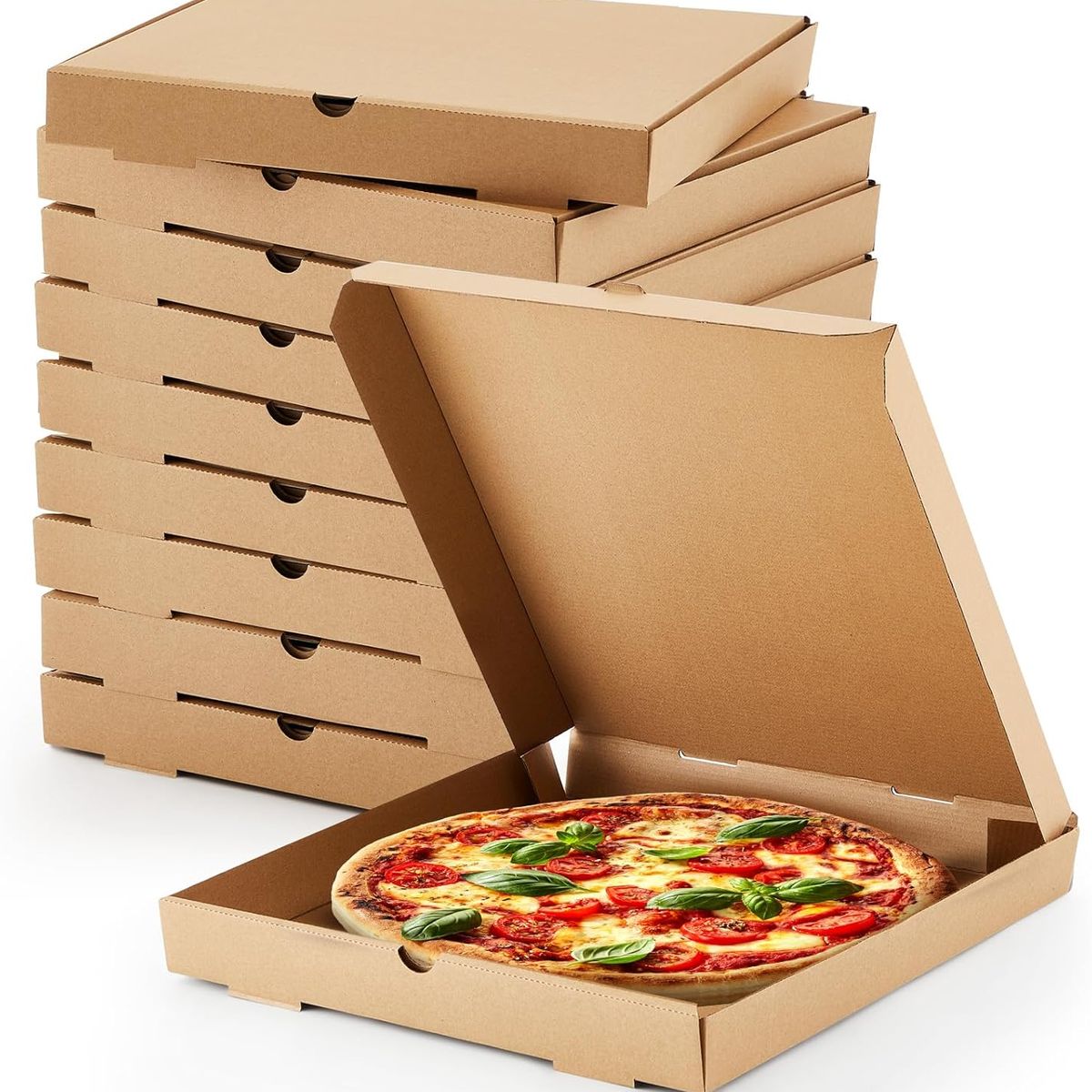 GENERICO - Caja Para Pizza Autoarmable 32x32 50 Unidades