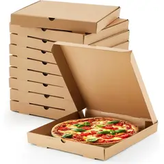 GENERICO - Caja Para Pizza Autoarmable 32x32 50 Unidades