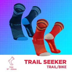 SILVERA NANOTECH - Calcetines deportivos trail running ciclismo gym hombre mujer 2 pack