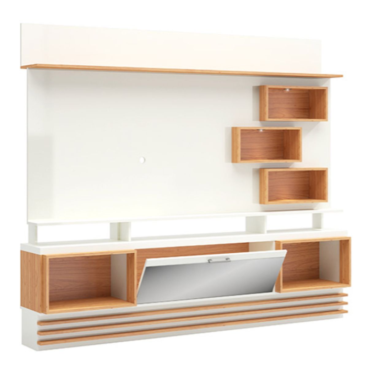 PRADEL - Estante Panel LED TV Capacidad 55 Pulgadas 220Cm