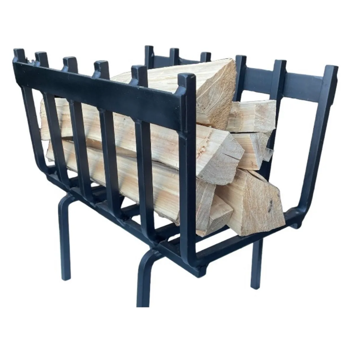 GENERICO - LEÑERO PARA QUINCHO O PARRILLA  TIPO ARGENTINO  25X37