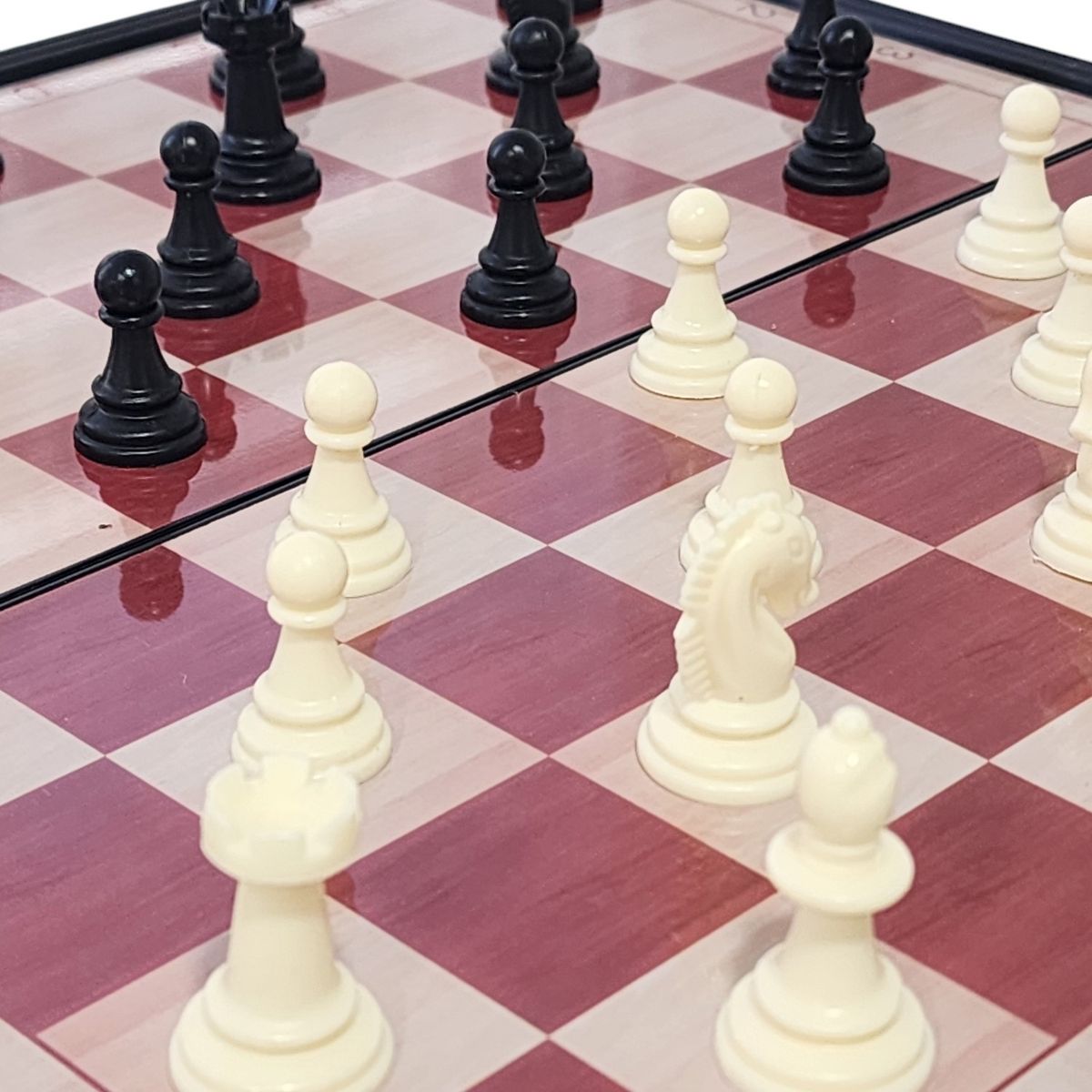 GENERICO - Juego de Ajedrez Plegable Magnético 12059