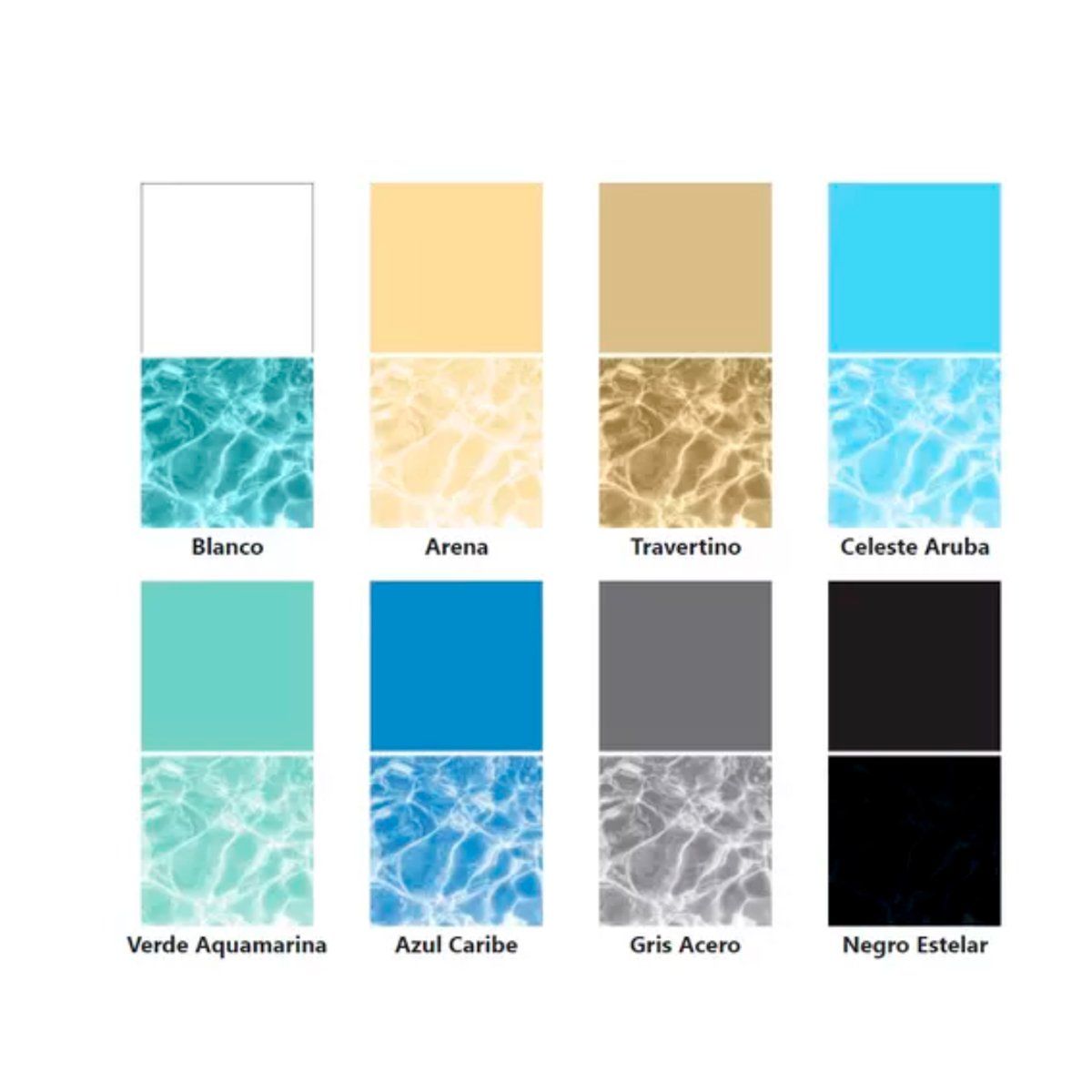 GENERICO - Pintura para piscinas de fibra Liquitech 4Lts Blanco