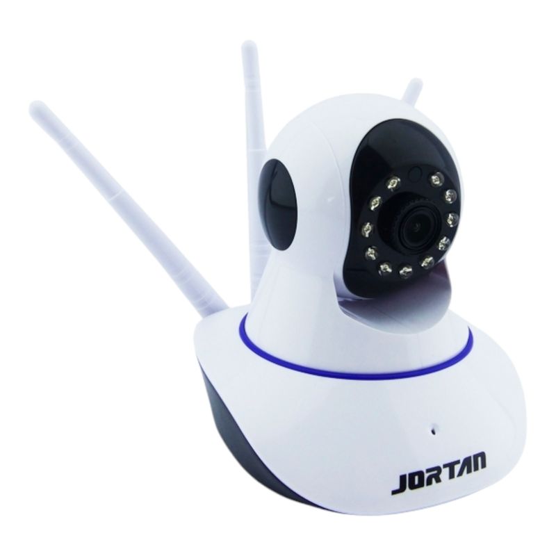 GENERICO - Camara De Vigilancia IP WIFI Marca JORTAN 11 LED Y 3 Antenas