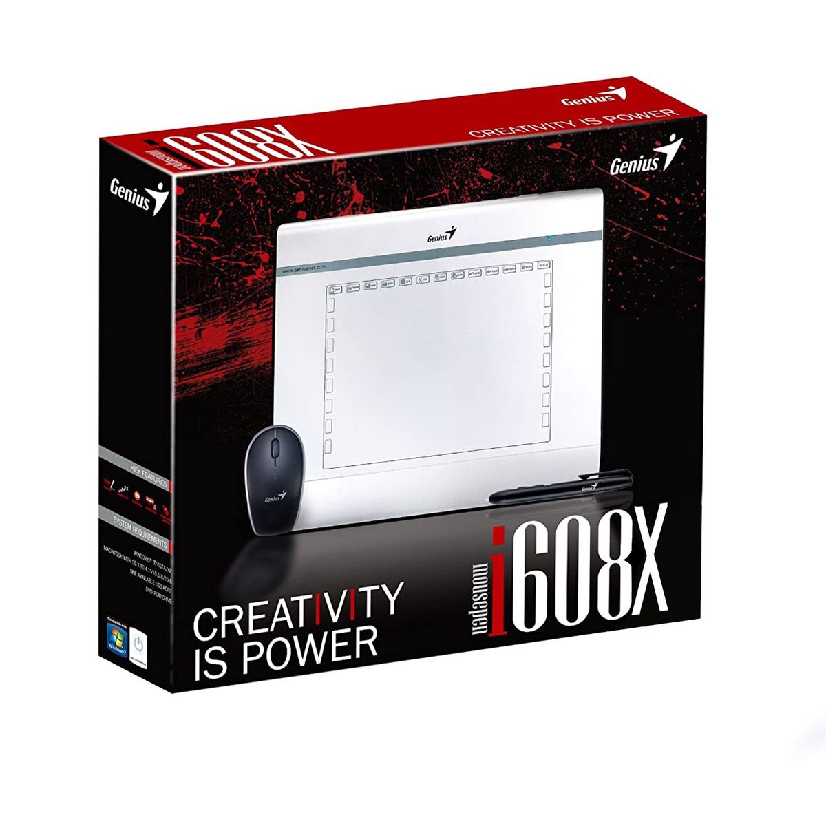 GENIUS - I608x Pizarra Digital Genius Open box