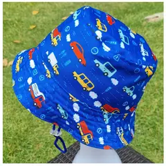 EL ESPACIO DE TOMMY - Gorro infantil Bucket Hat diseño autos