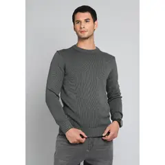 SOVIET - Sweater Cuello Redondo Stone Wash