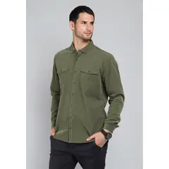 SOVIET - Camisa Cotelé Manga Larga