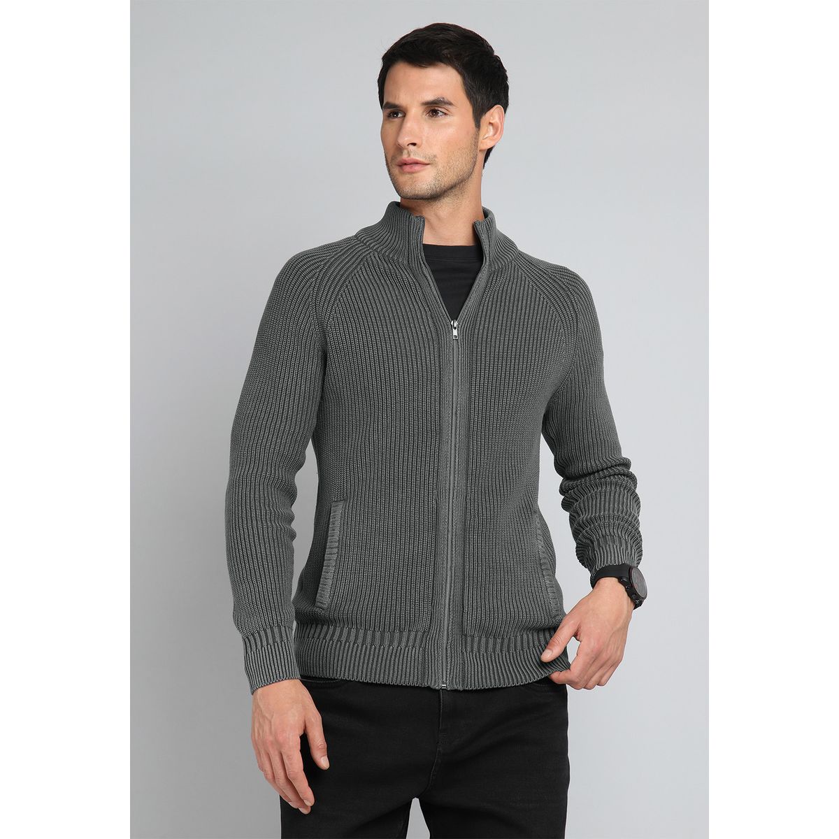 SOVIET - Cardigan Stone Wash Soviet SOVIET