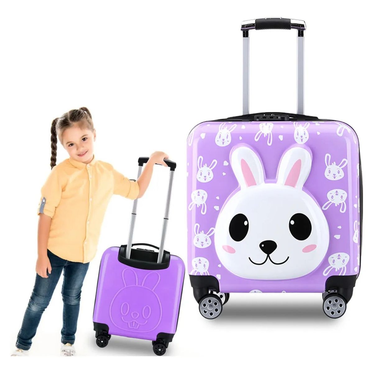 MUNDO MAGIA - Mochila Maleta De Pollito Para Niños - Colores Variados