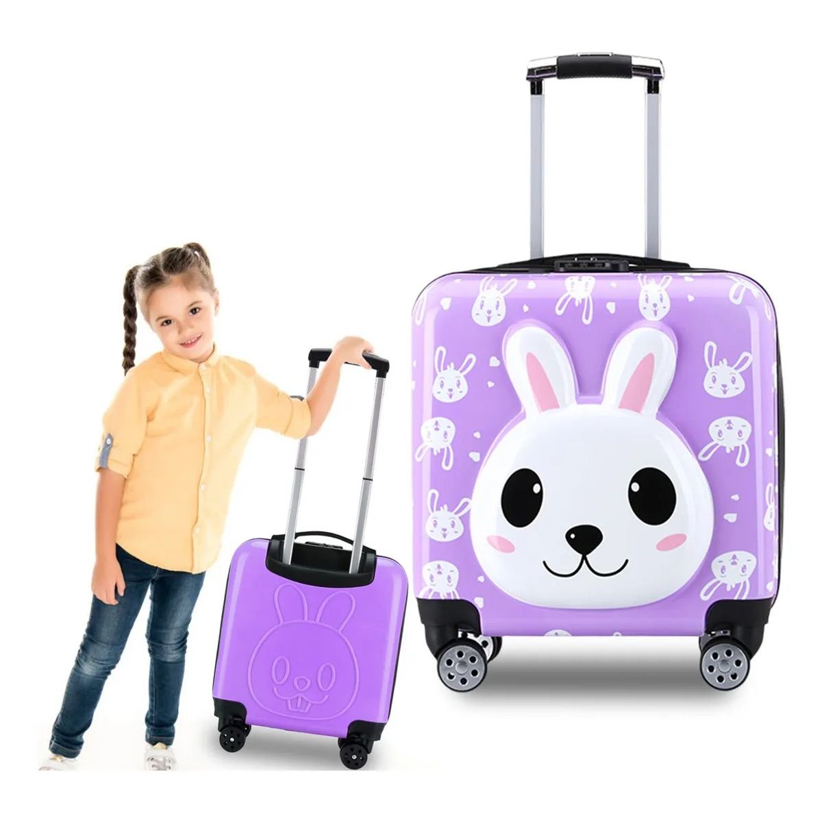 MUNDO MAGIA - Mochila Maleta De Pollito Para Niños - Colores Variados