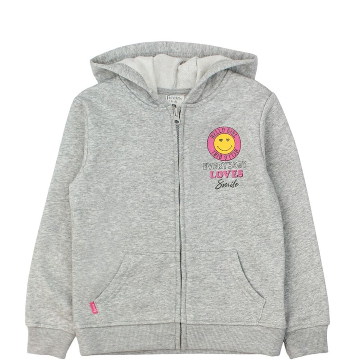 FICCUS - Polerón Kids Niña Day To Day Gris