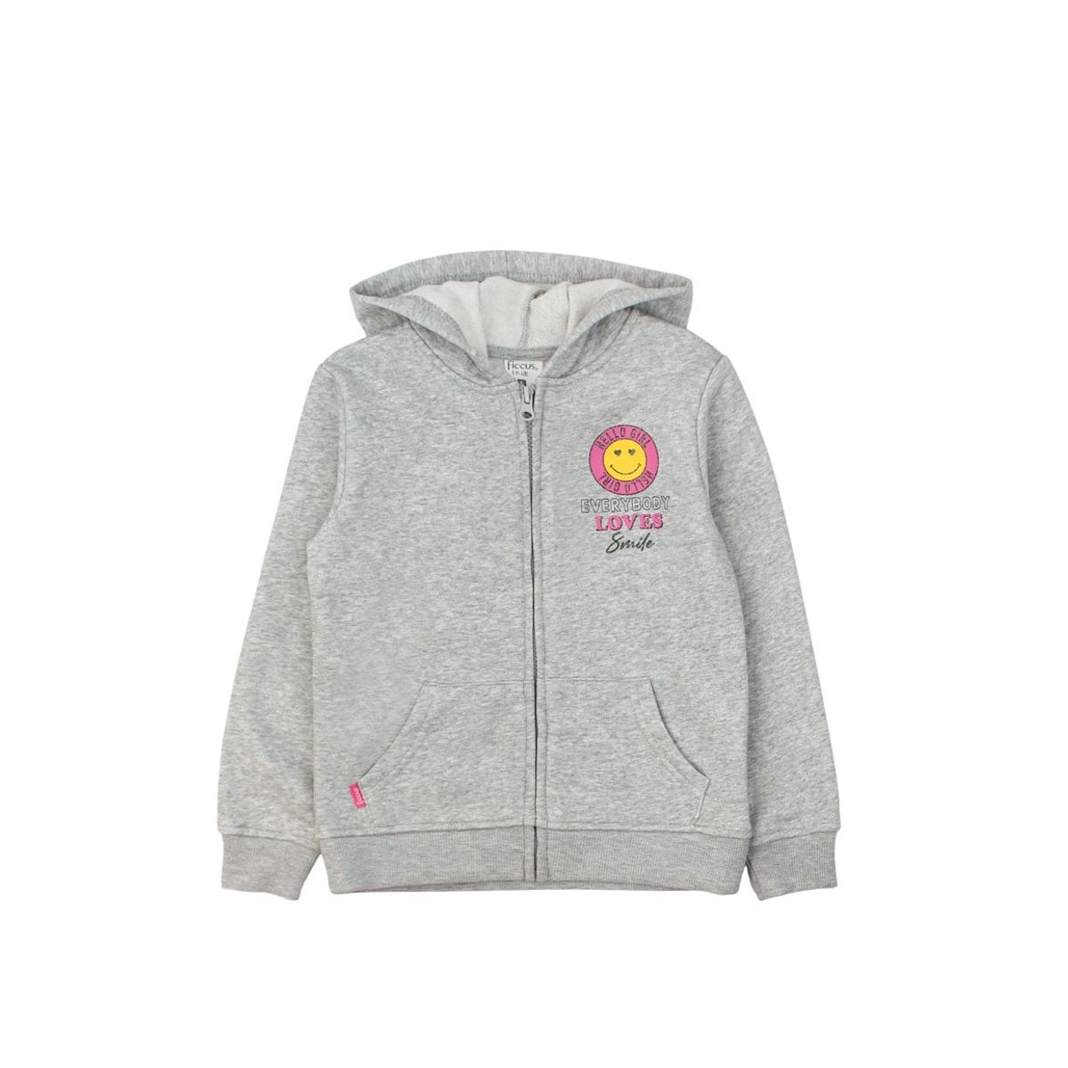 FICCUS - Polerón Kids Niña Day To Day Gris