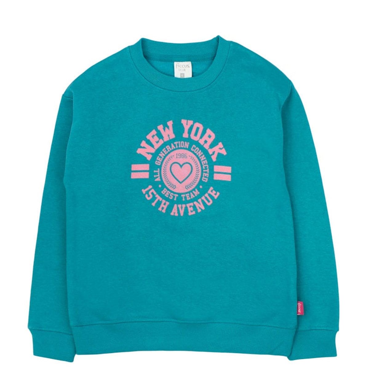 FICCUS - Polerón Kids Niña Day To Day Verde