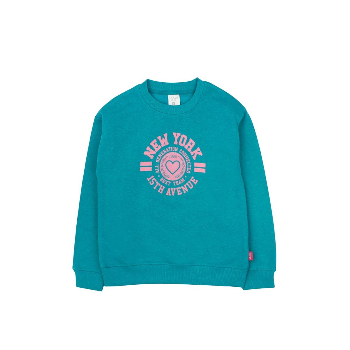 FICCUS - Polerón Kids Niña Day To Day Verde