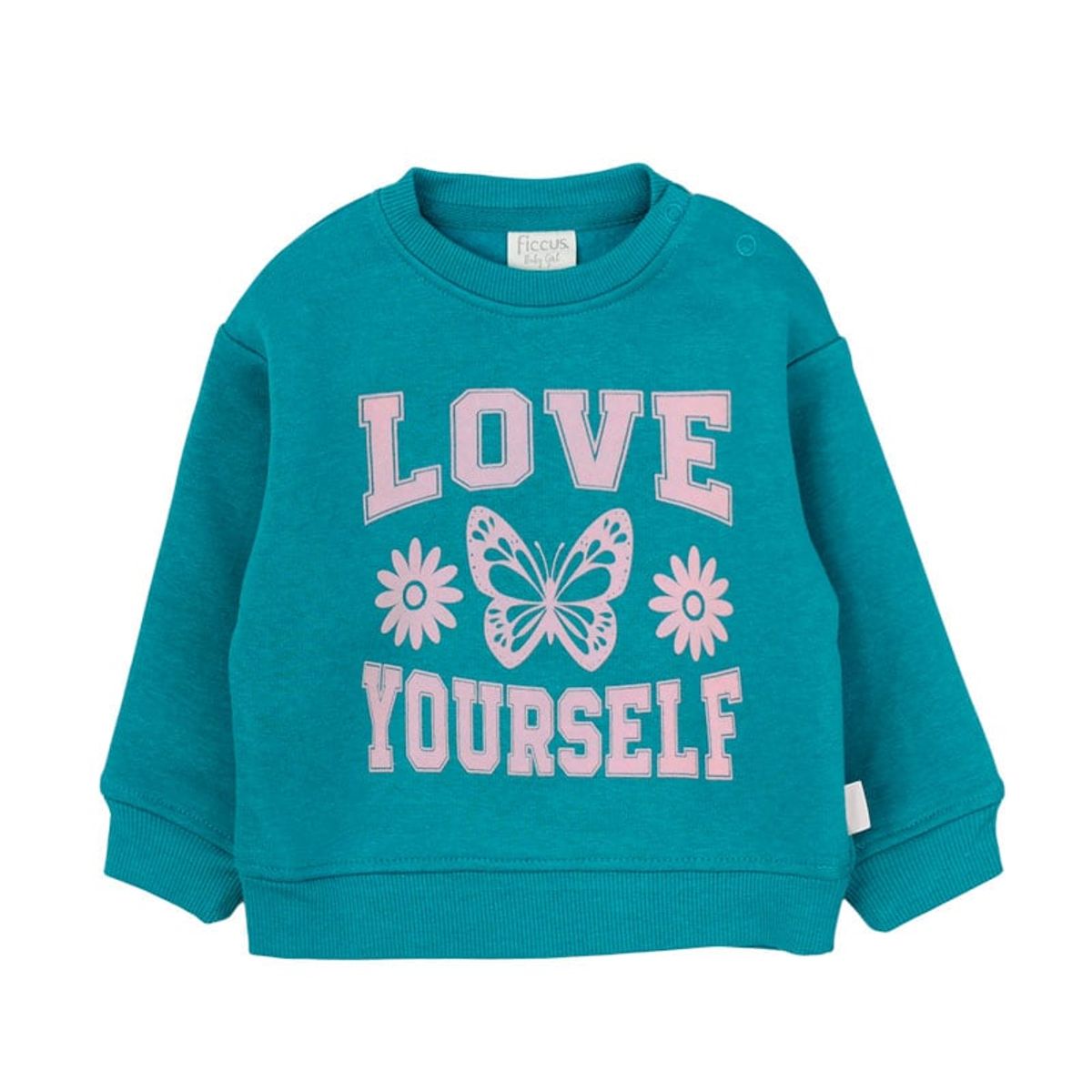 FICCUS - Polerón Bebé Niña Day To Day Verde