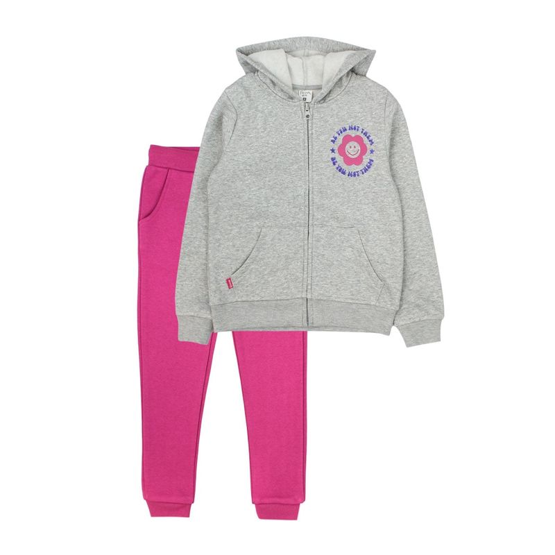 FICCUS - Buzo Kids Niña Day To Day Gris