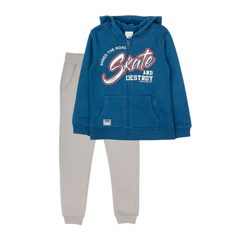 FICCUS - Buzo Kids Niño Day To Day Turquesa