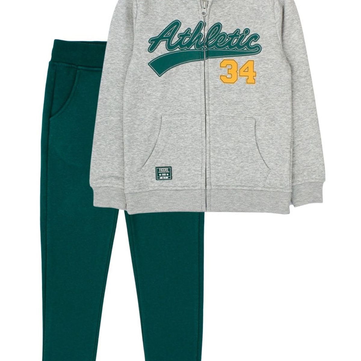 FICCUS - Buzo Kids Niño Day To Day Gris