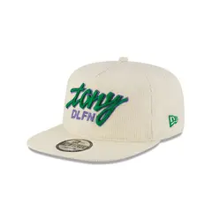 NEW ERA - Golfer Tony Delfino Corduroy Chrome White