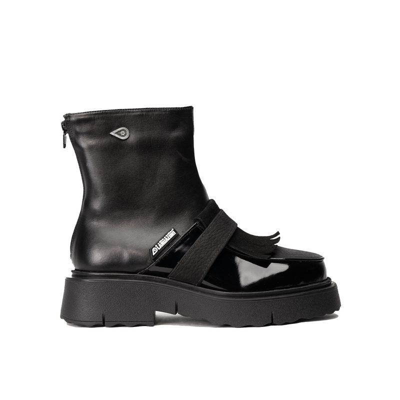 LANDAZURI - Botín Cuero V004 Negro Landazuri