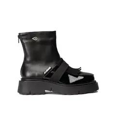 LANDAZURI - Botín Cuero V004 Negro