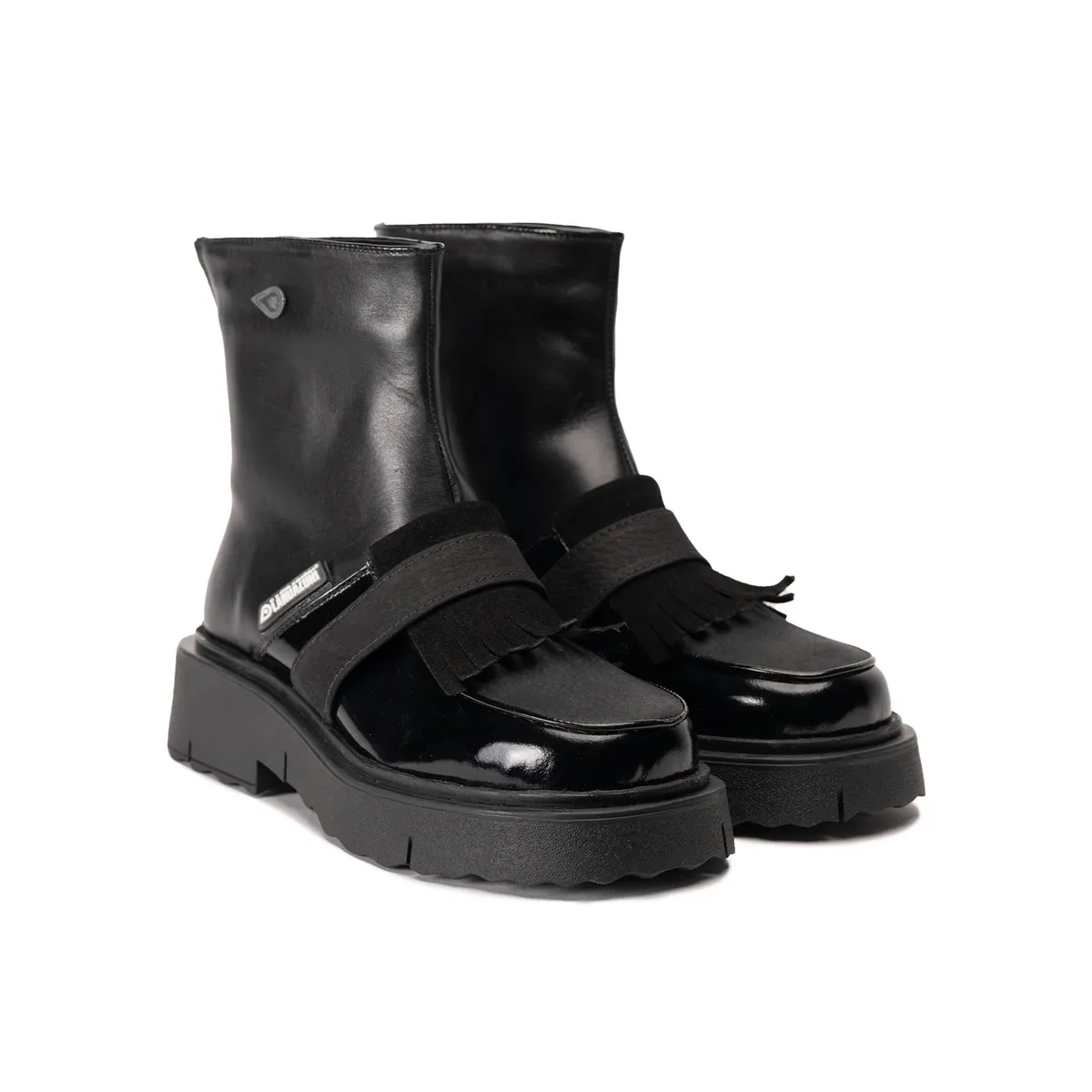 LANDAZURI - Botín Cuero V004 Negro Landazuri