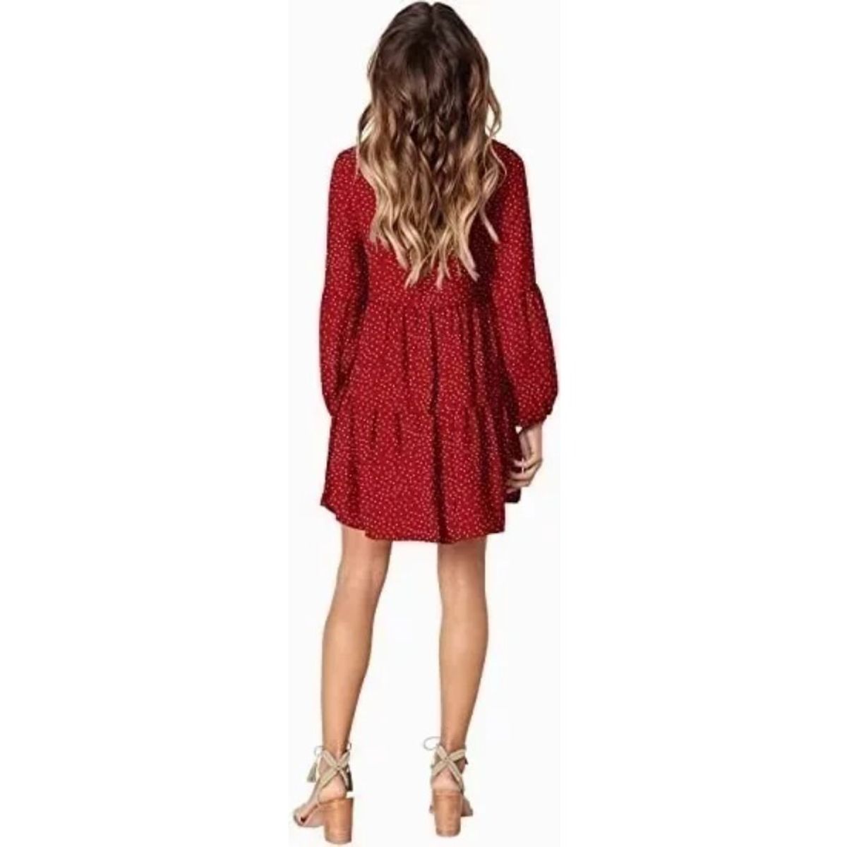 GIOIO - Vestido Mujer Rojo