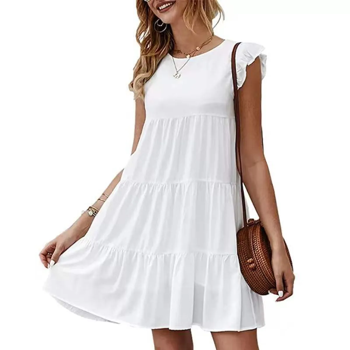 GIOIO - Vestido Mujer Blanco