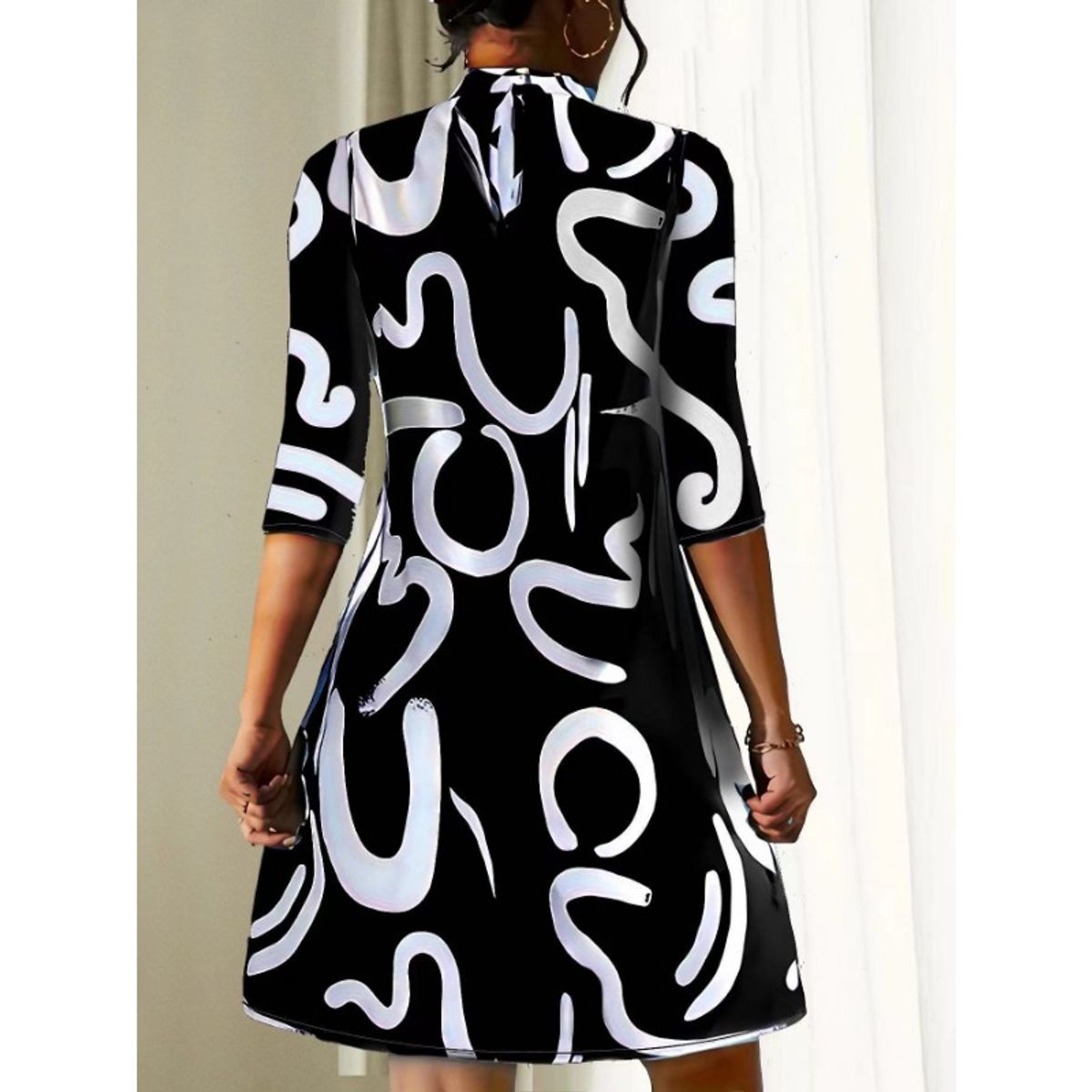 GIOIO - Vestido Mujer Negro