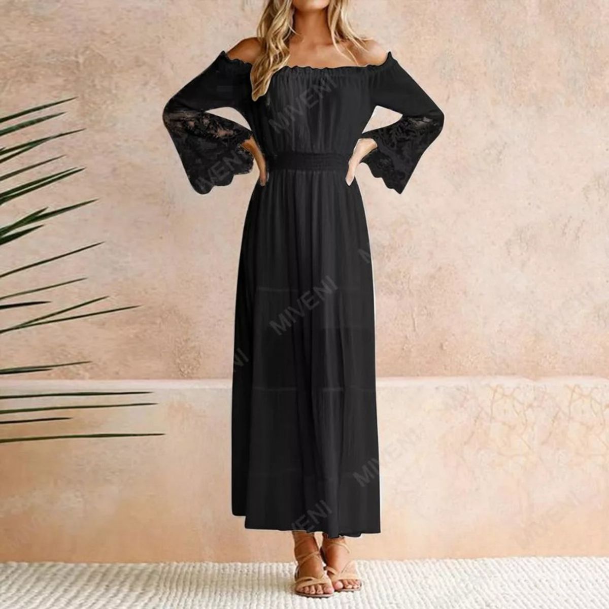 GIOIO - Vestido Mujer Negro