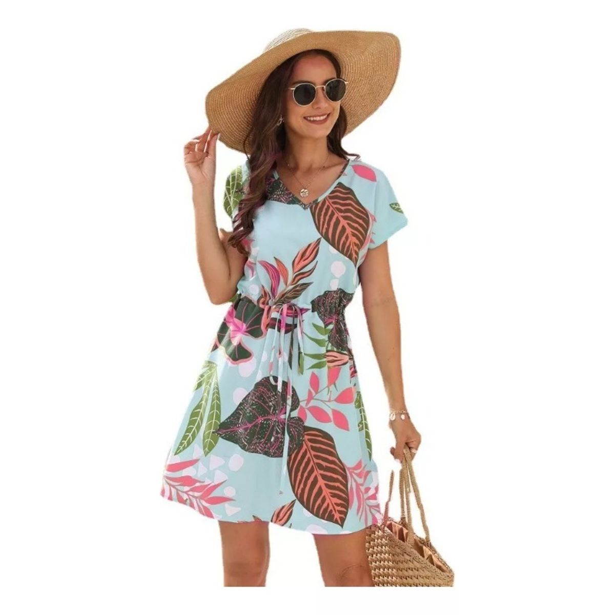 GIOIO - Vestido Mujer Azul