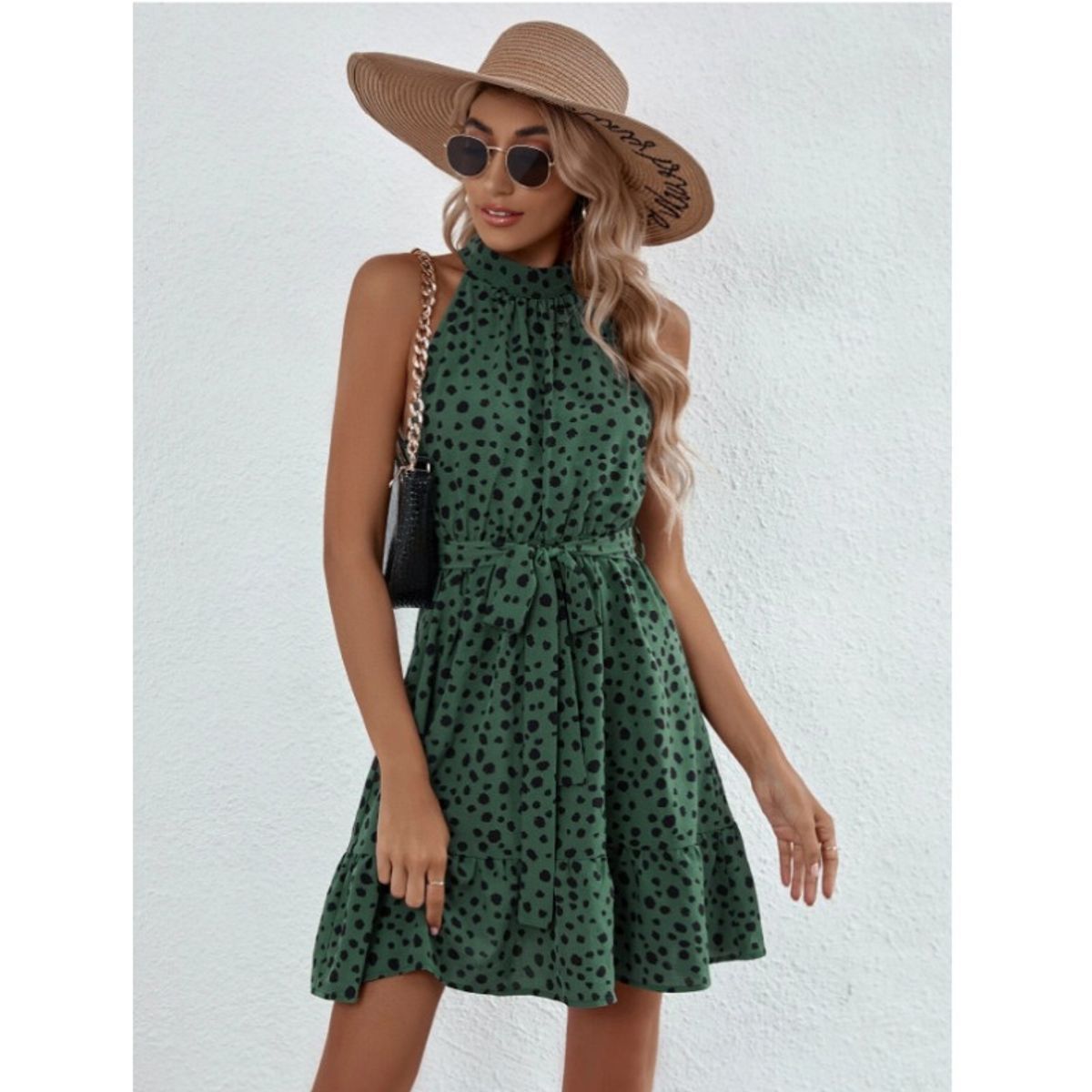 GIOIO - Vestido Mujer Verde