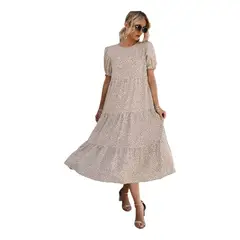 GIOIO - Vestido Mujer Beige