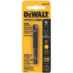 DEWALT - ADAPTADOR HEX A CUADRANTE 1/4 PULG DW2541IR