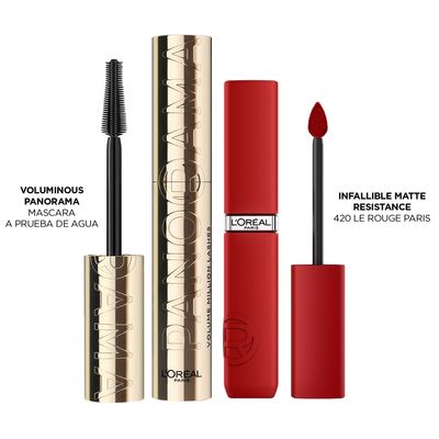 Imagen 2 del producto Pack Máscara de Pestañas Panorama WTP Labial Le Matte Paris