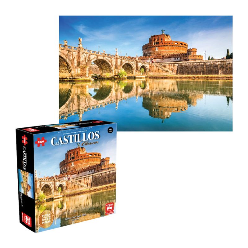 TOYNG - Puzzle 2000 Piezas Castle Sant'Angelo, Italia - Toyng