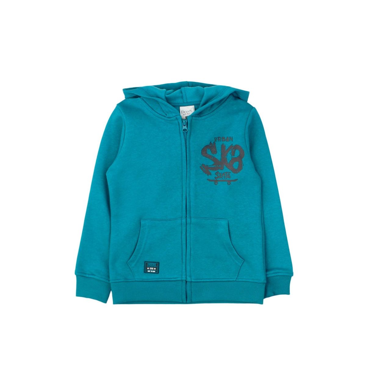 FICCUS - Polerón Kids Niña Day To Day Verde