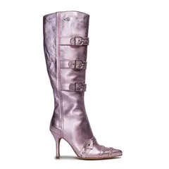 LANDAZURI - Bota Cuero Bulette Rosado