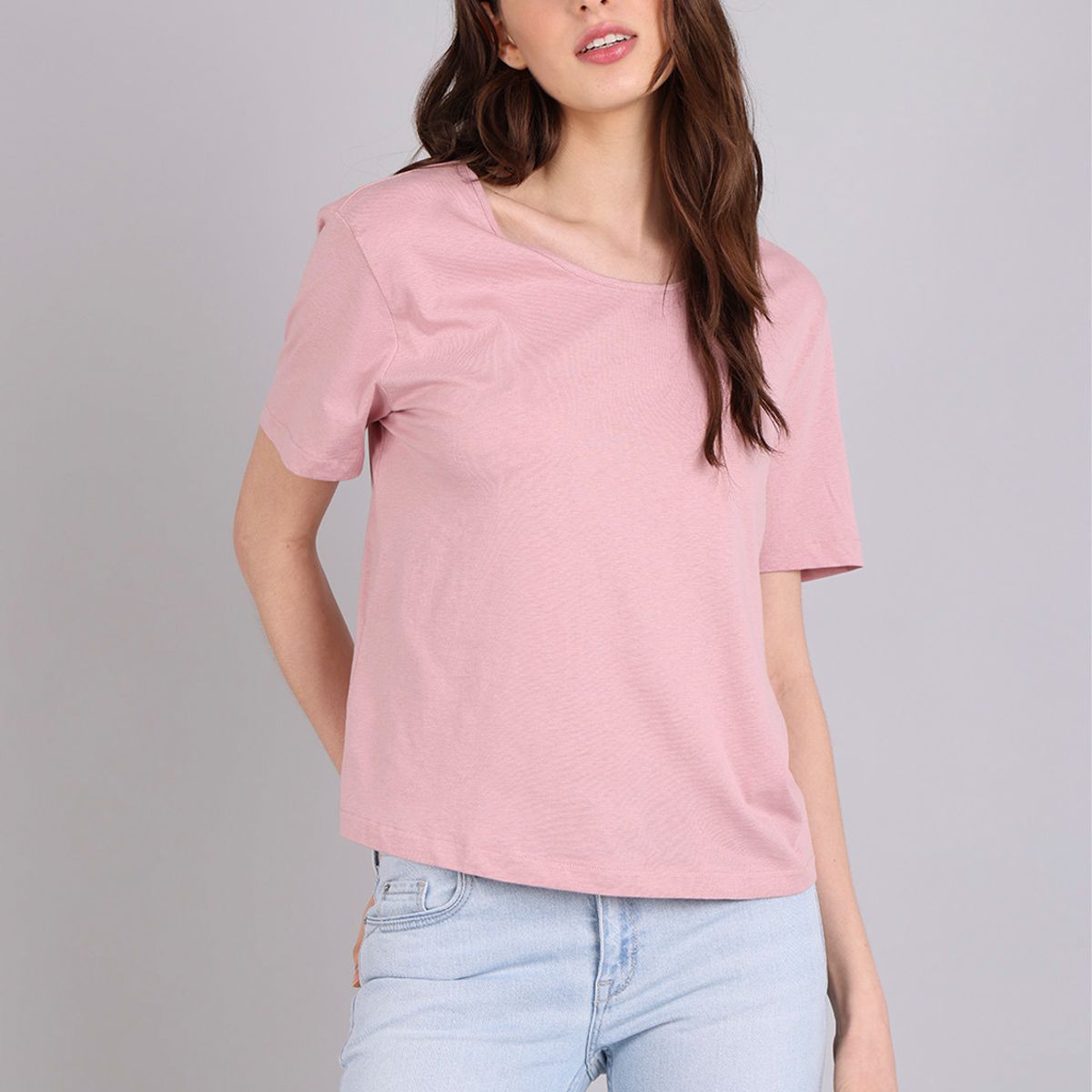 ESPRIT - Polera Con Escote Redondo Mujer Esprit ESPRIT