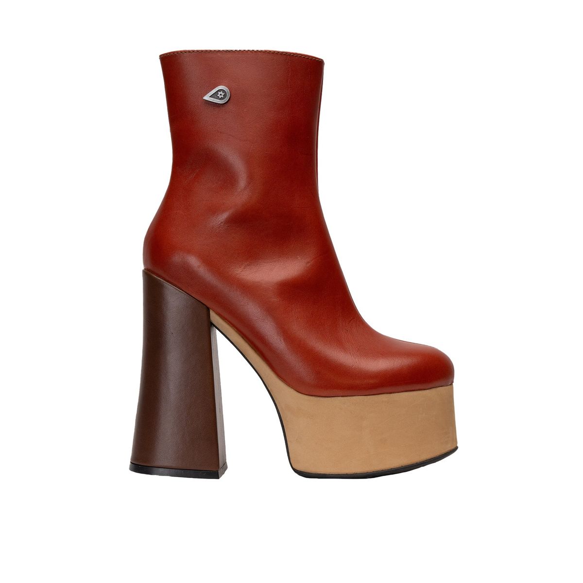 LANDAZURI - Taco Cuero Mesalina Caoba Landazuri